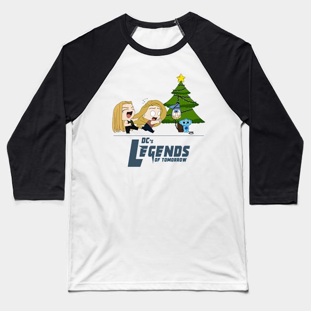 Avalance Christmas Baseball T-Shirt by RotemChan